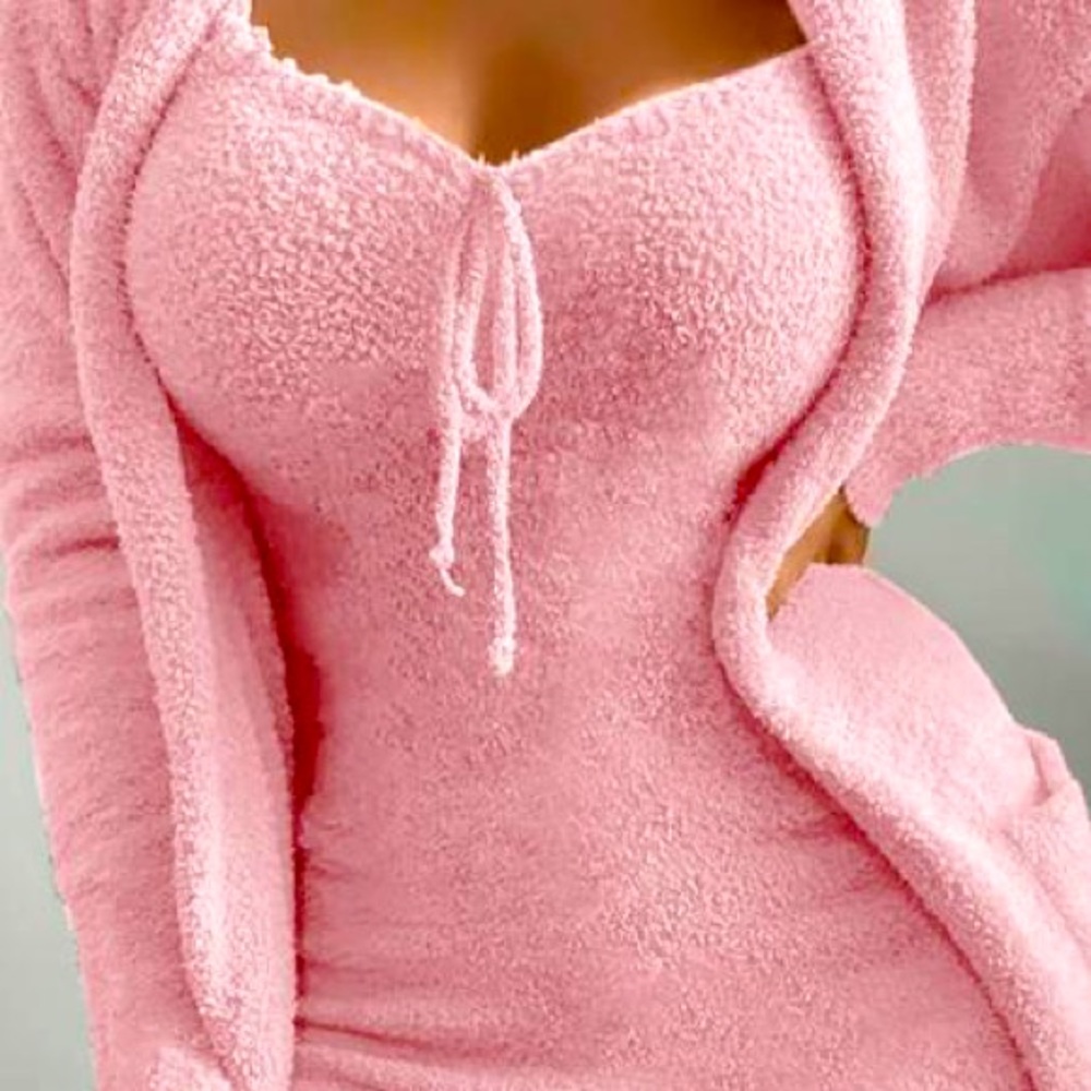 NEW Sexy Sleepwear Two Piece 👗 Sleep Dress & Robe 👘